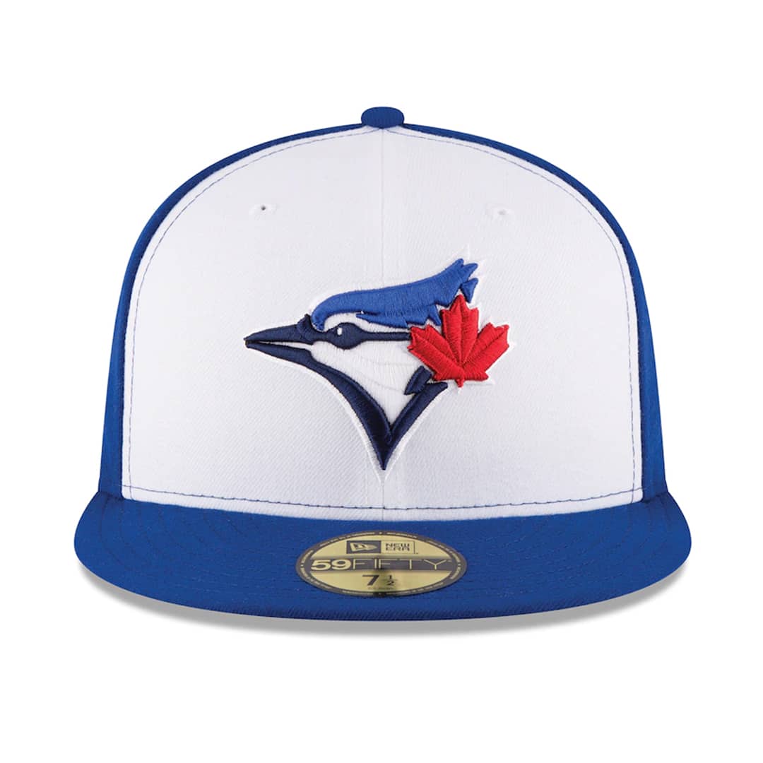 New Era 59FIFTY Toronto Blue Jays Alternate 3 Authentic Collection On-Field Fitted Hat White Royal Blue product image 4,