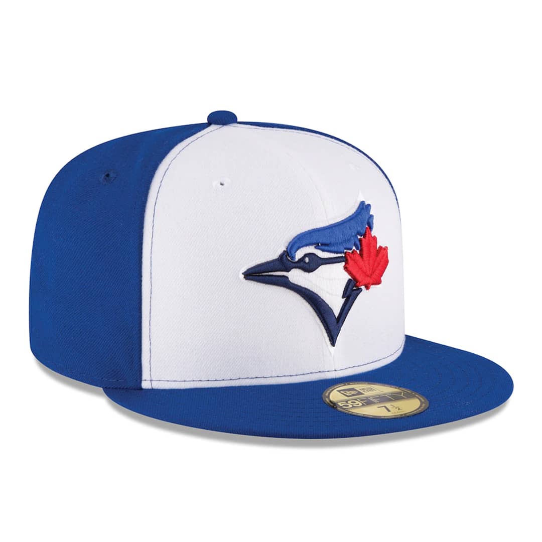 New Era 59FIFTY Toronto Blue Jays Alternate 3 Authentic Collection On-Field Fitted Hat White Royal Blue product image 2,
