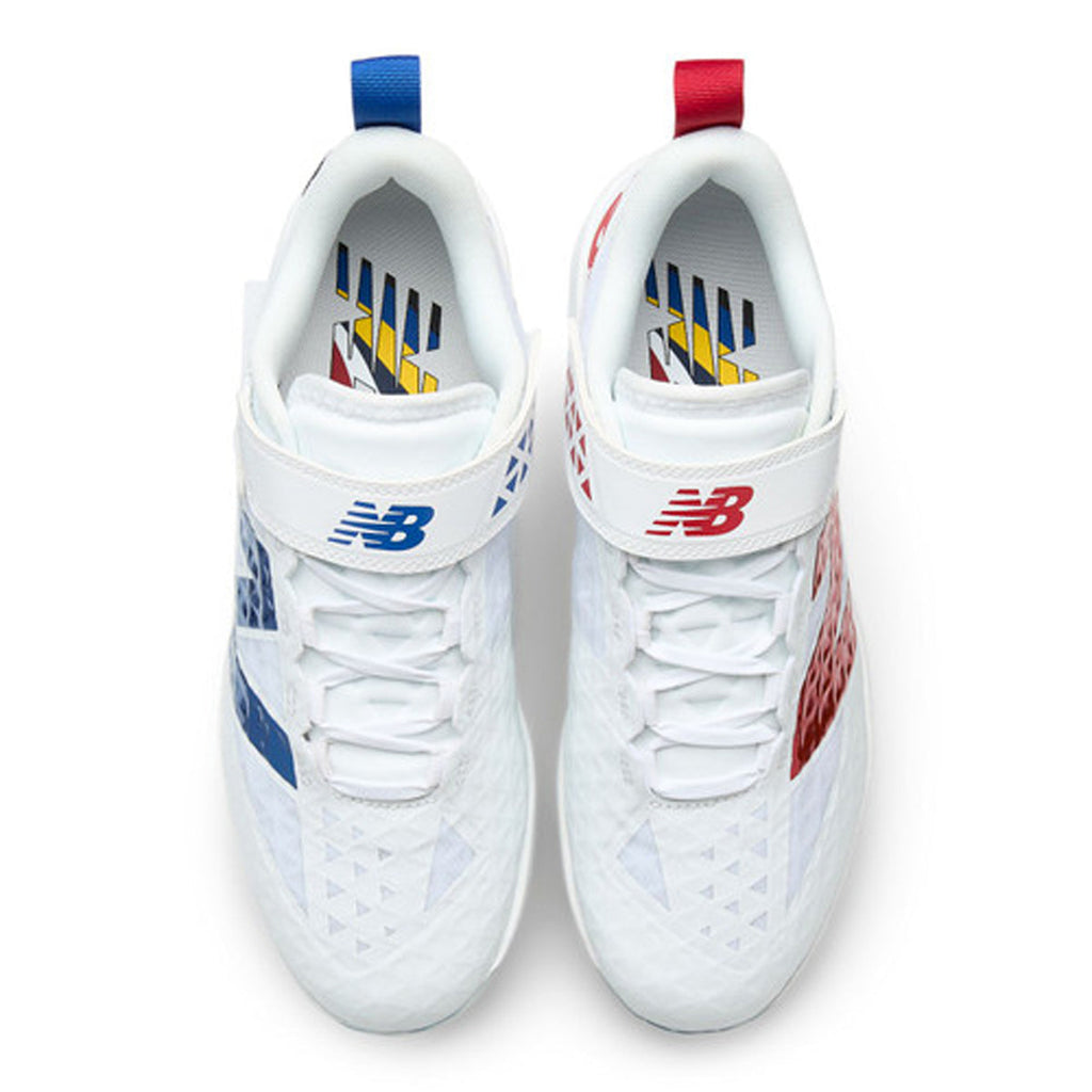 New Balance M4040v8 WBC South Korea Baseball Metal Cleats M404099O product image 1, provided for visual reference and
