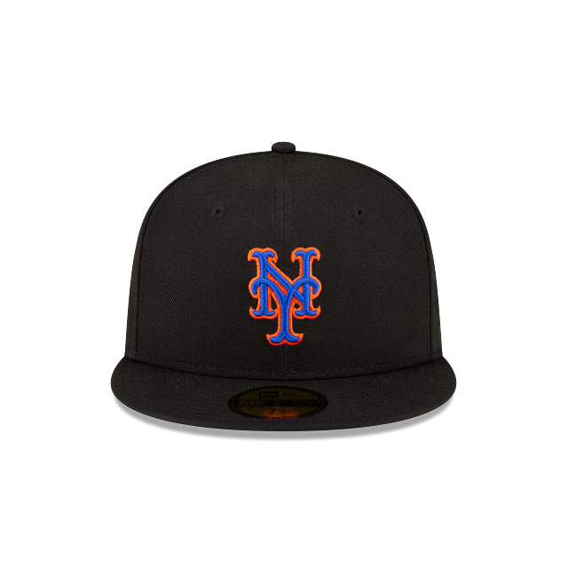 New York Mets New Era Black Alternate 2 Authentic Collection On Field 59FIFTY Fitted Hat product image 3, provided for