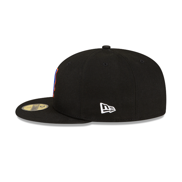 New York Mets New Era Black Alternate 2 Authentic Collection On Field 59FIFTY Fitted Hat product image 4, provided for
