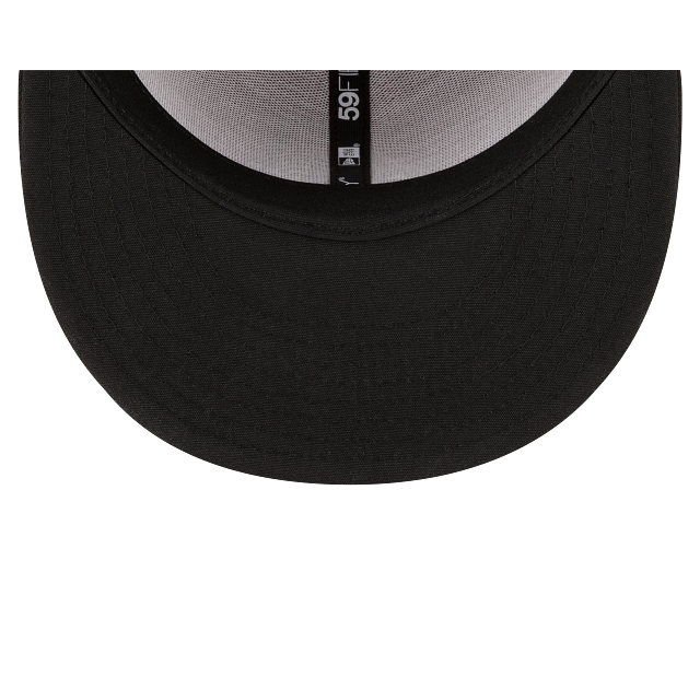 New York Mets New Era Black Alternate 2 Authentic Collection On Field 59FIFTY Fitted Hat product image 7, provided for