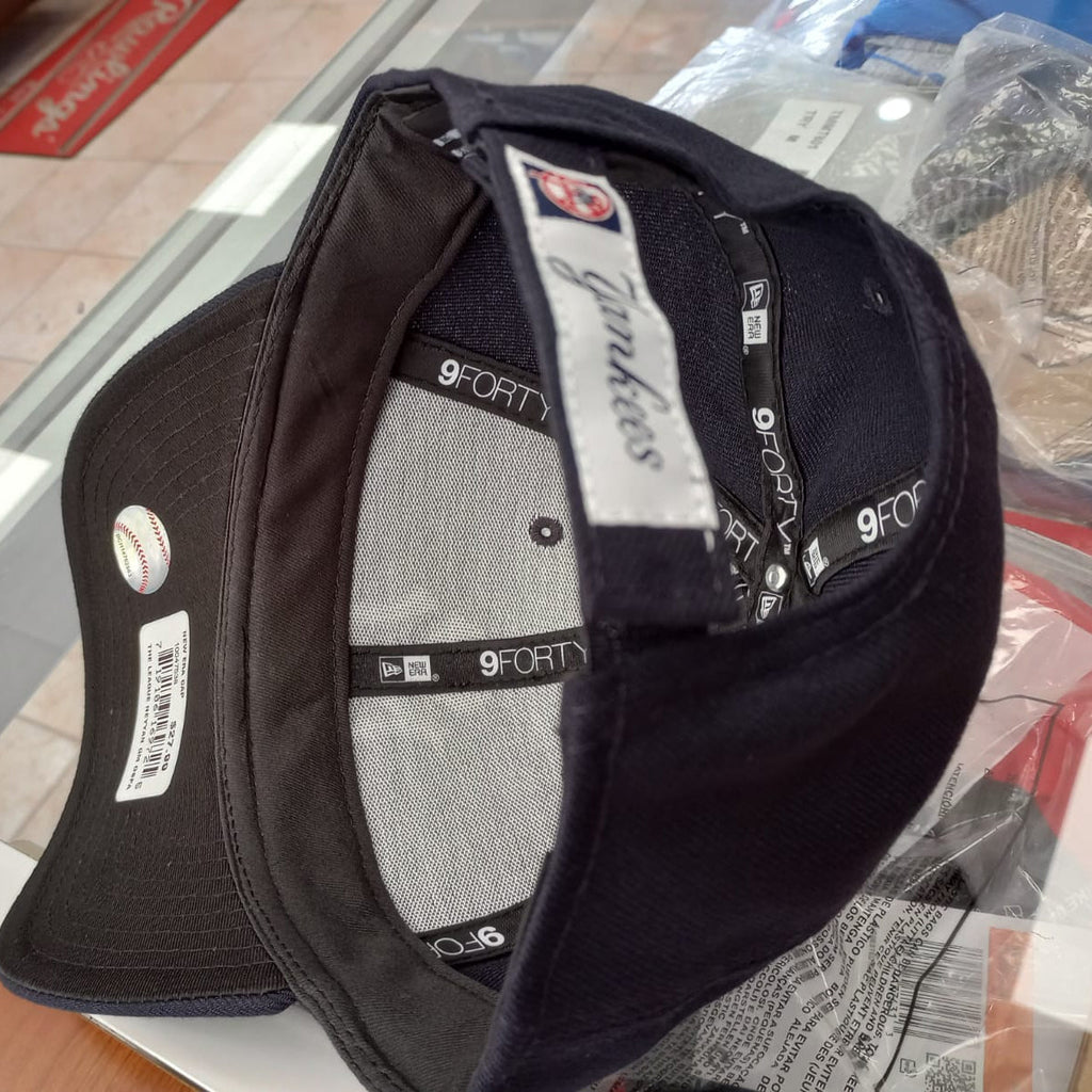 New York Yankees New Era Navy 2022 The League Adjustable Hat product image 2, provided for visual reference and product