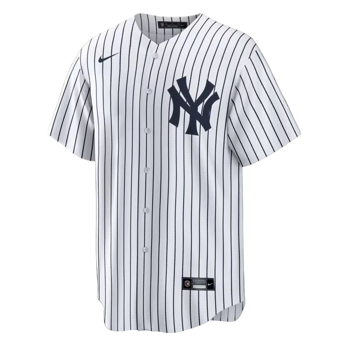 New York Yankees Pinstripe Home Replica Team Jersey product image 1, provided for visual reference and product detail review