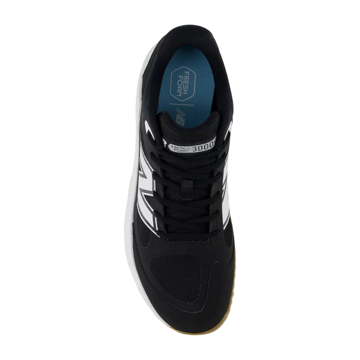 New Balance Fresh Foam 3000v7 Turf-Trainer | B / W product image 8, provided for visual reference and product detail review