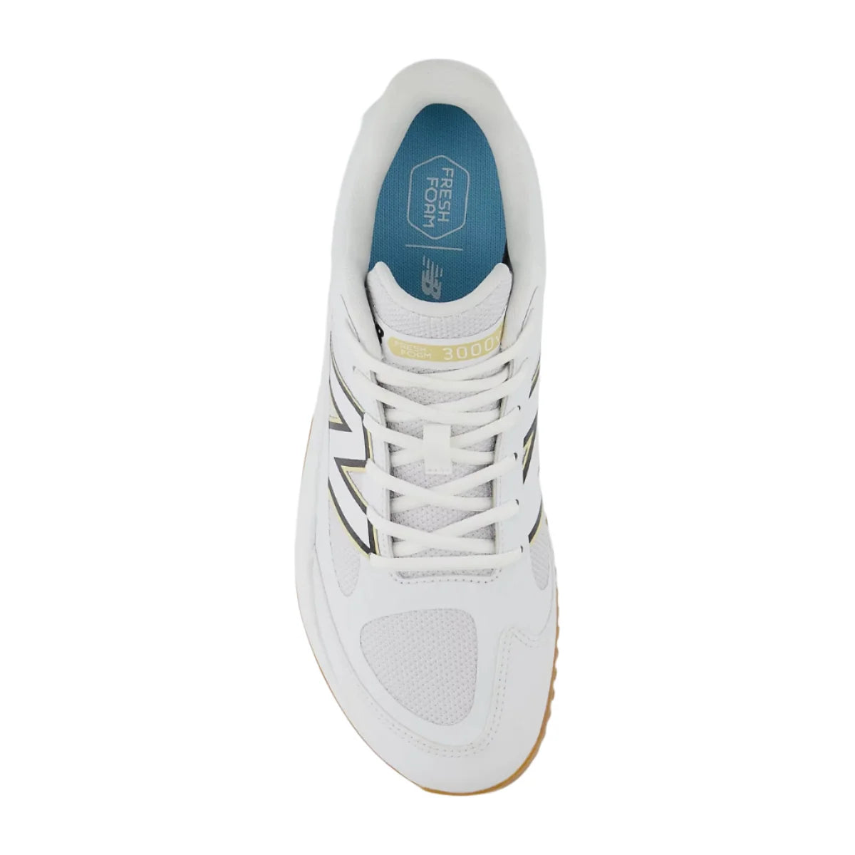 New Balance Fresh Foam 3000v7 Turf-Trainer | B / W product image 3, provided for visual reference and product detail review