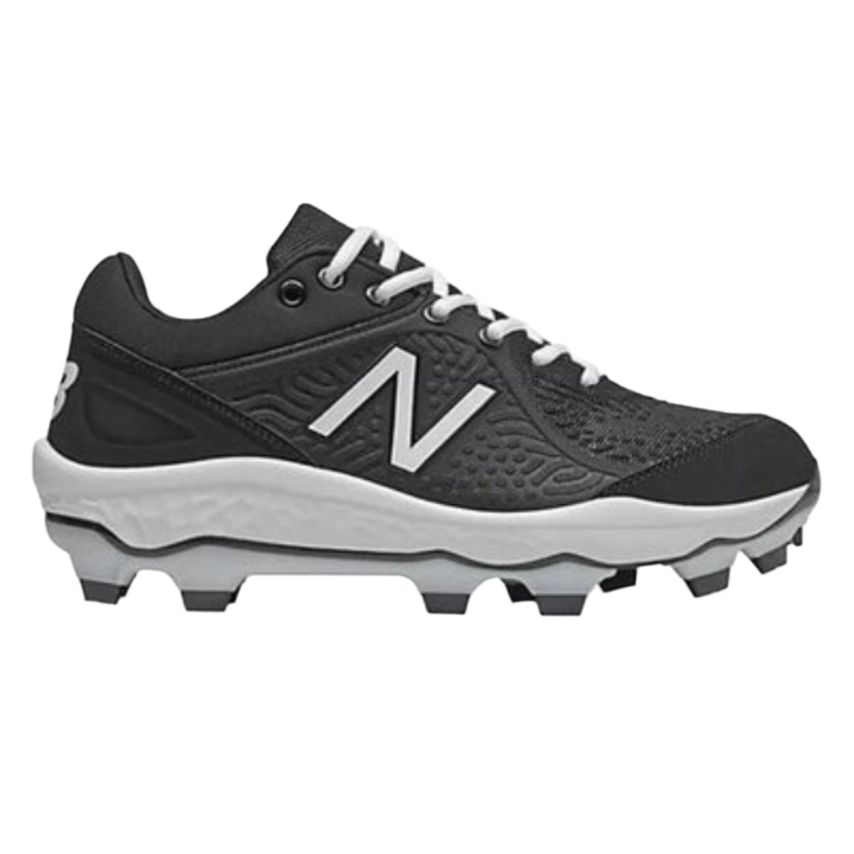 New Balance PL3000K5 Molded v5 Black product image 2, provided for visual reference and product detail review