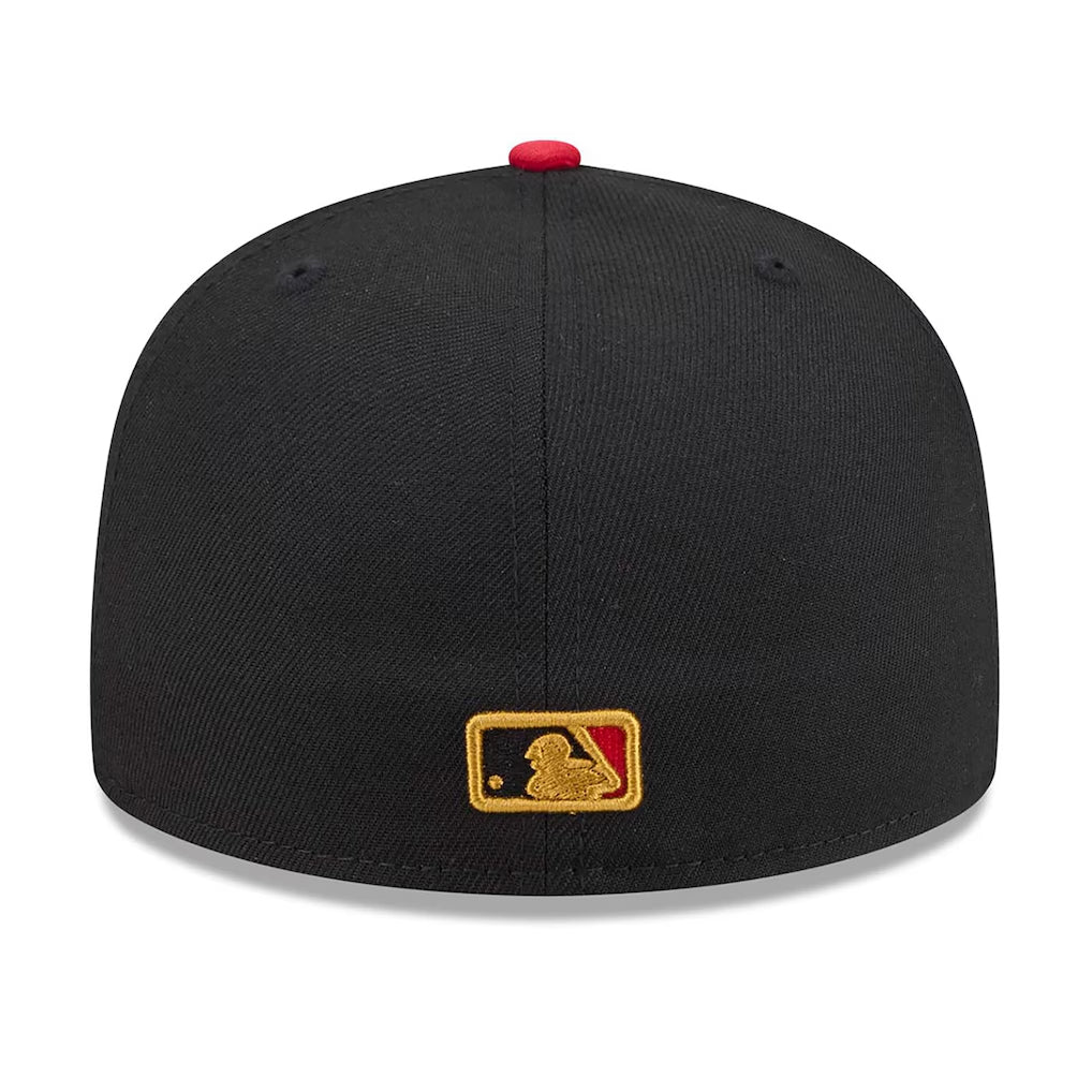 New Era 59FIFTY 2026 City Connect Pittsburgh Pirates Alternate Fitted Hat Black Gold Red product image 3, provided for