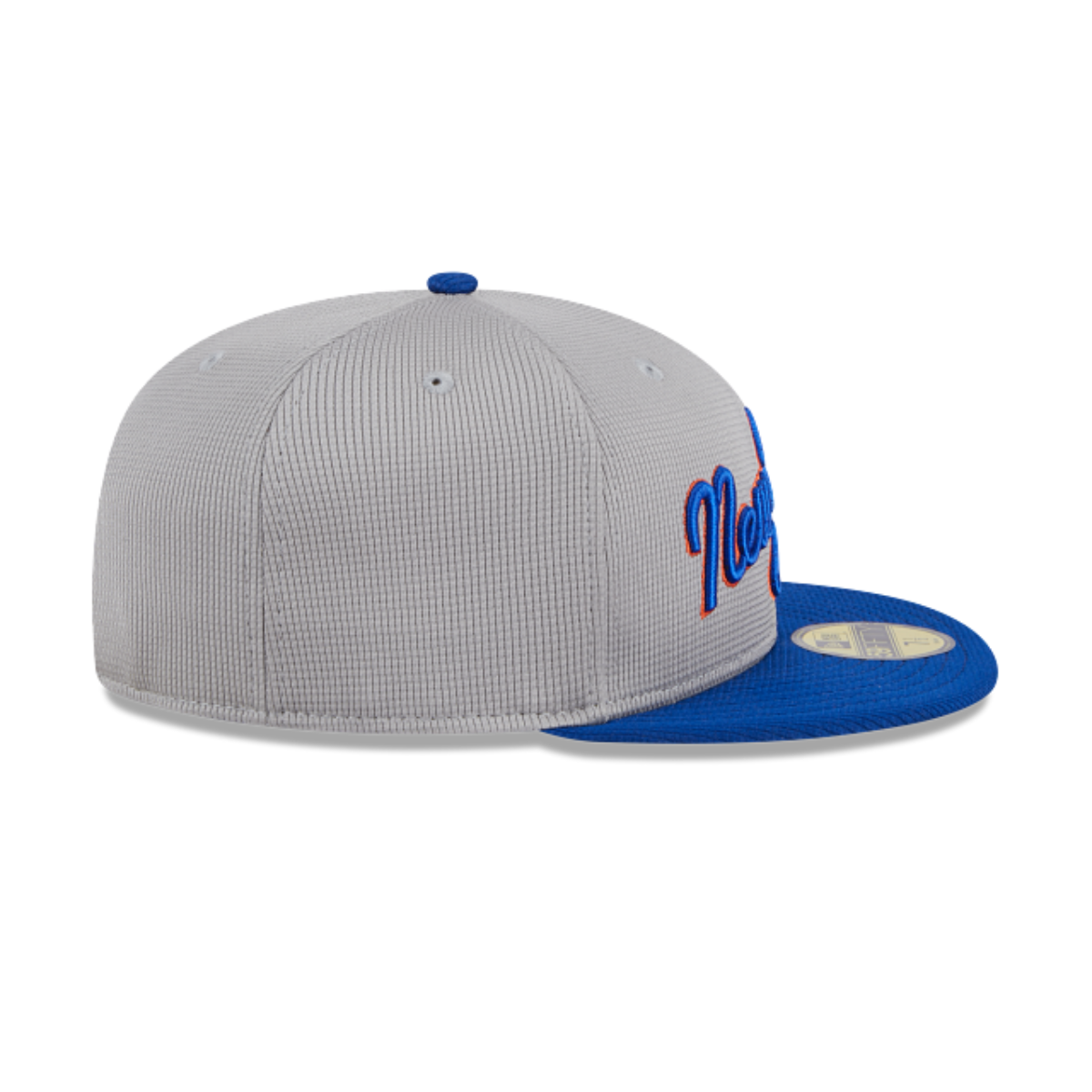 New York Mets New Era Batting Practice 59FIFTY Fitted Hat - Road product image 5, provided for visual reference and product