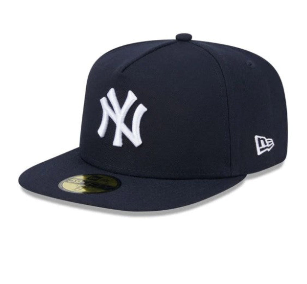 New York Yankees 5950 A-Frame 96 WS Fitted Hat product image 2, provided for visual reference and product detail review