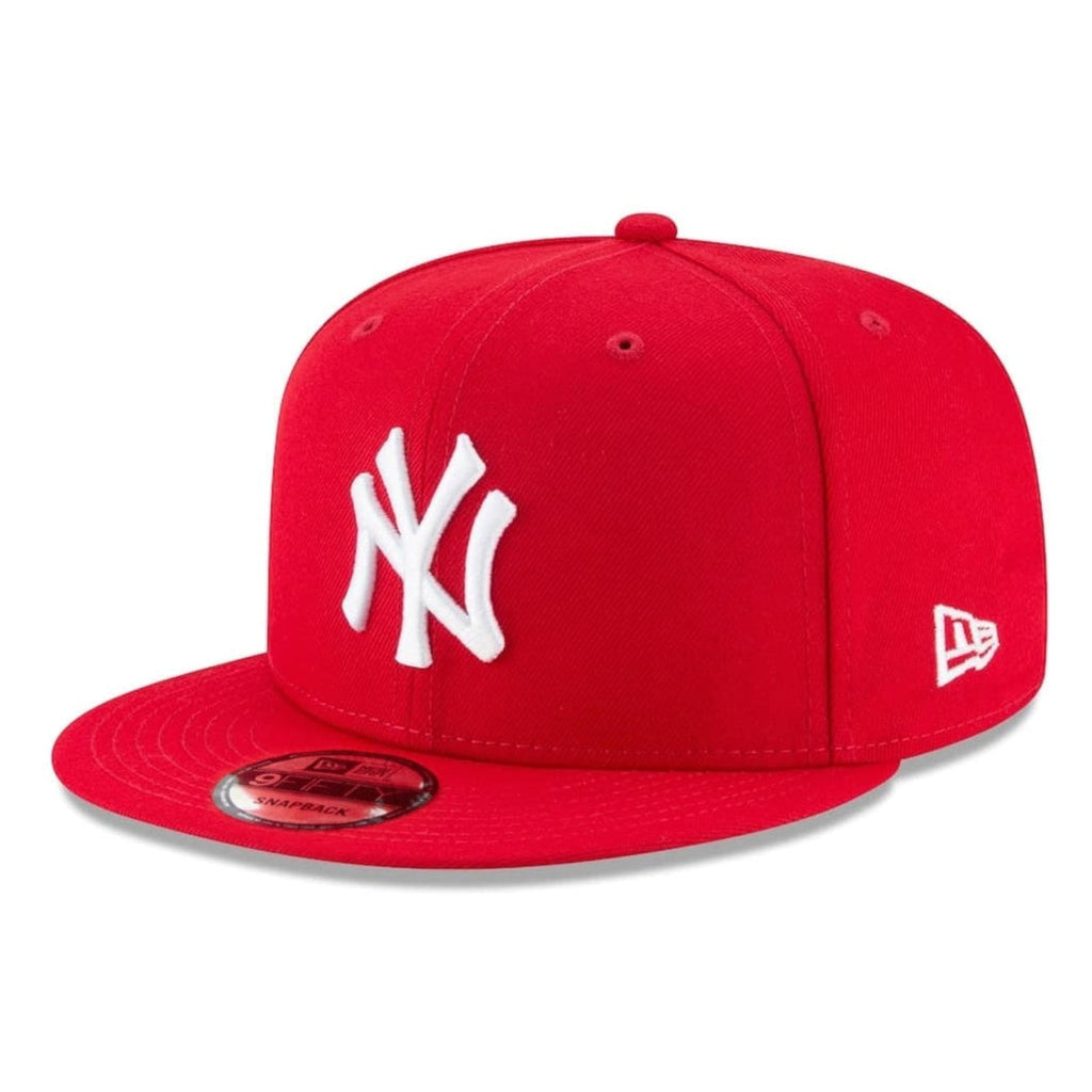 New York Yankees Basic 9FIFTY Snapback - Red product image 1, provided for visual reference and product detail review