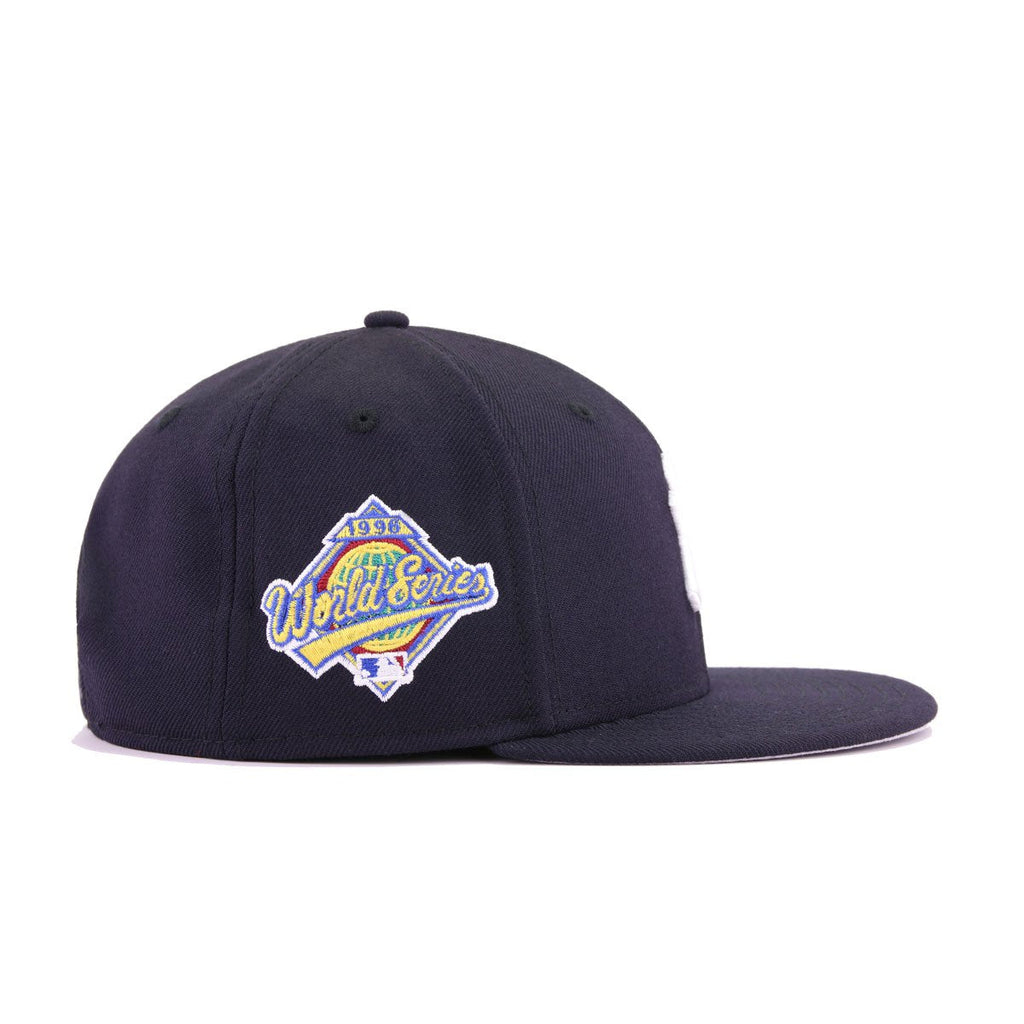 New York Yankees Navy 1996 World Series New Era 59Fifty Fitted product image 2, provided for visual reference and product
