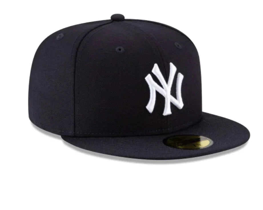 New York Yankees New Era Wool Classic 59FIFTY Fitted Hat - Navy product image 2, provided for visual reference and product