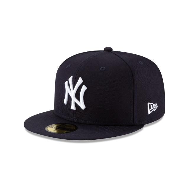 New York Yankees New Era Wool Classic 59FIFTY Fitted Hat - Navy product image 1, provided for visual reference and product