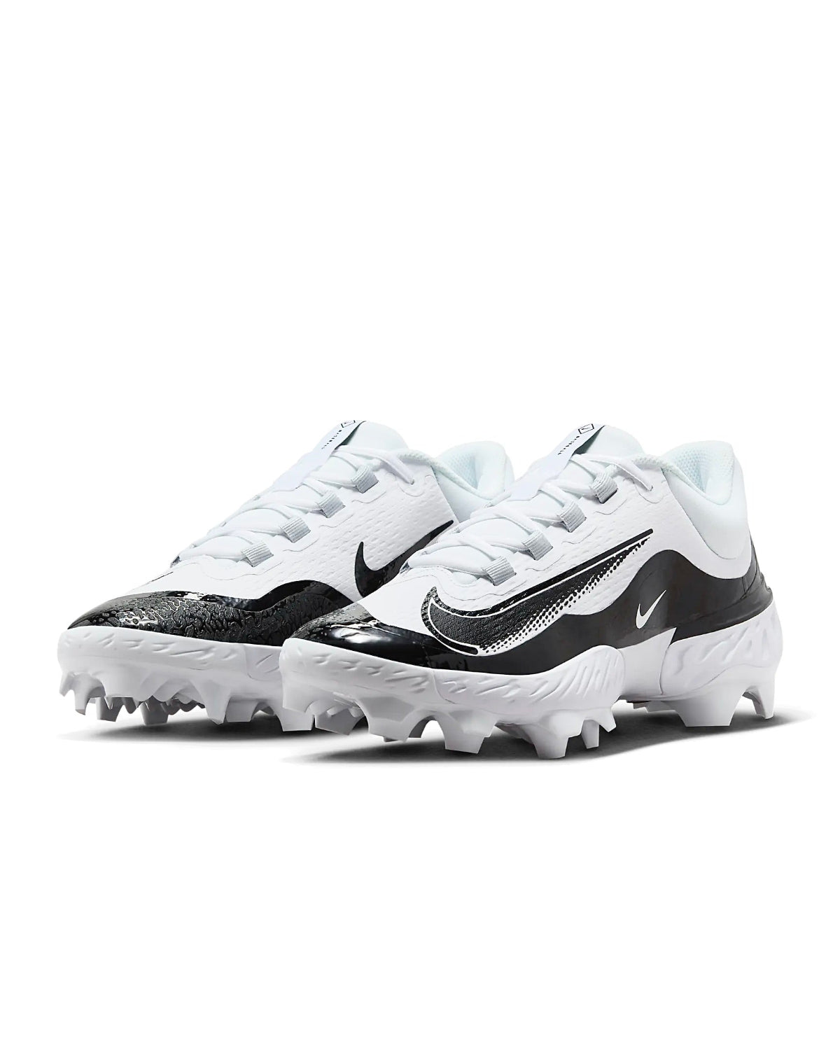 Nike Alpha Huarache Elite 4 Low MCS Men Baseball Cleats - (FD6255-101) product image 1, provided for visual reference and