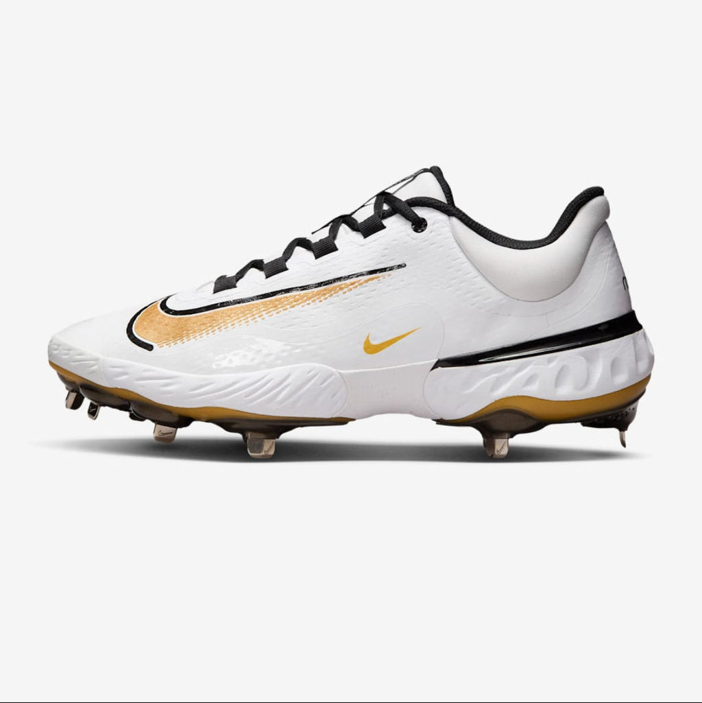 Nike Alpha Huarache Elite 4 Low Men Metal Baseball Cleats - (FD2745-119) product image 2, provided for visual reference and