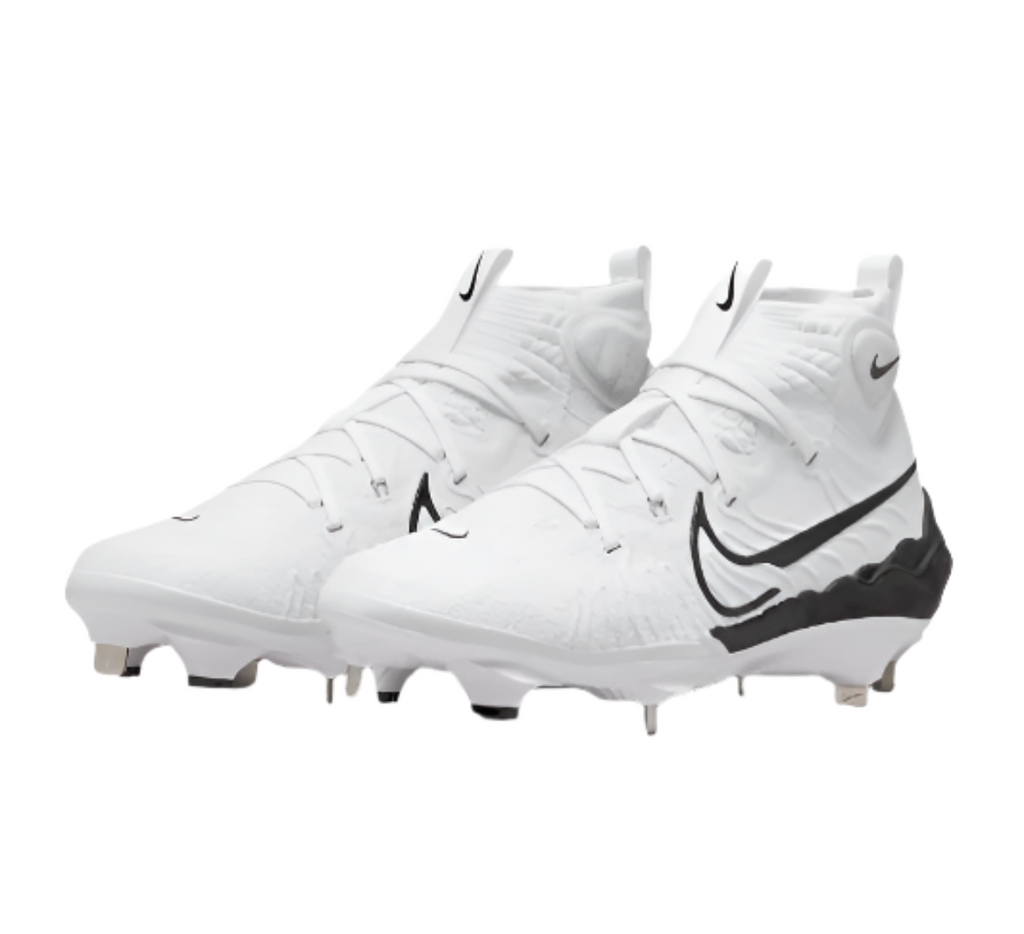 Nike Alpha Huarache NXT Metal Cleats - DJ6517-101 product image 2, provided for visual reference and product detail review