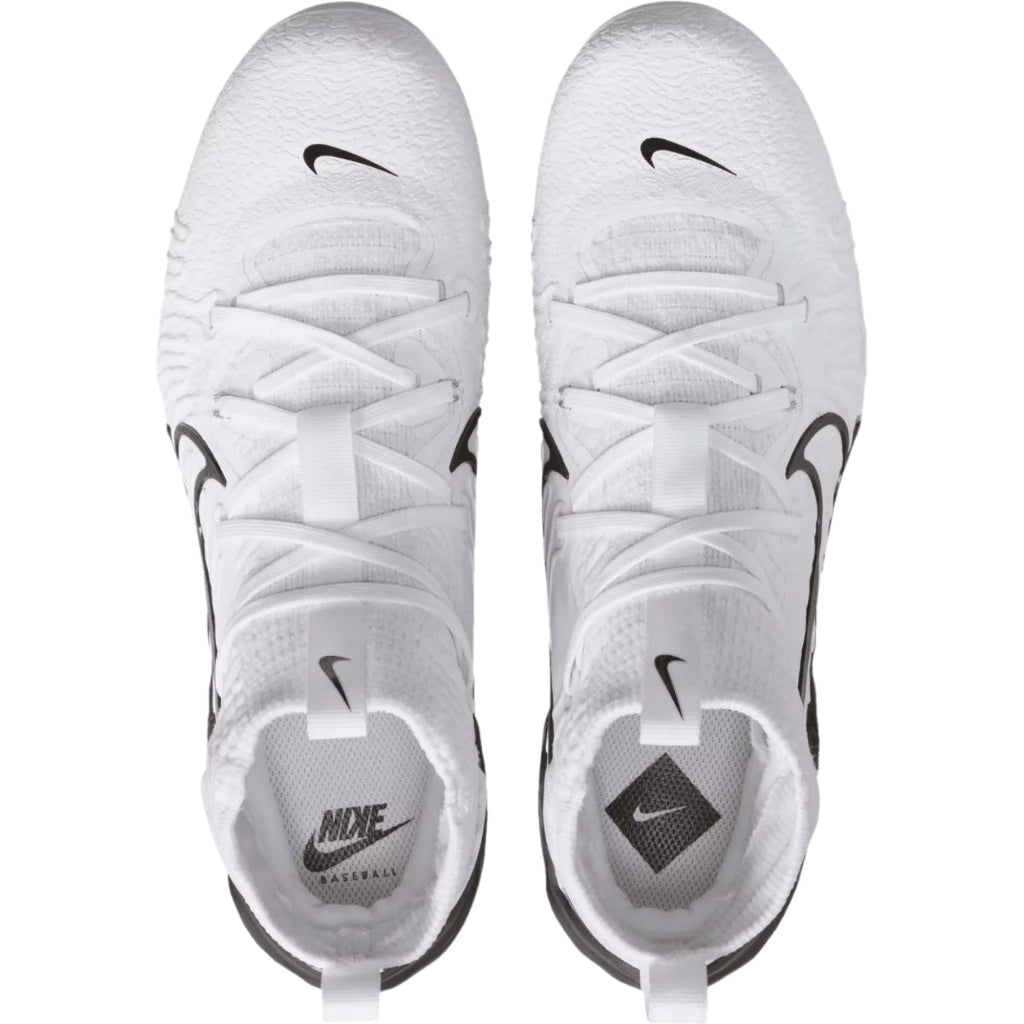 Nike Alpha Huarache NXT Metal Cleats - DJ6517-101 product image 4, provided for visual reference and product detail review