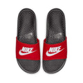 Nike Benassi JDI Sandal - Black/Red/White product image 1, provided for visual reference and product detail review