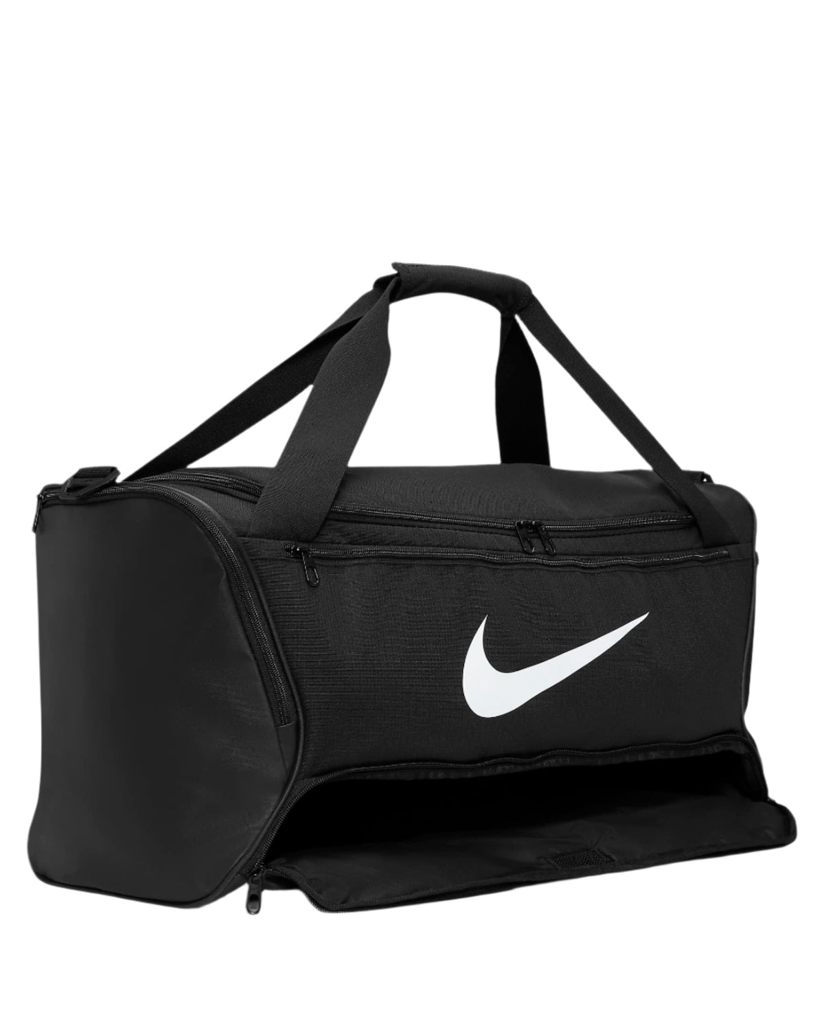 Nike Brasilia 9.5 Training Duffel Bag - Medium Duffel Bag 60L - Black Duffel Bag - Durable Sports Duffel - Travel Bag