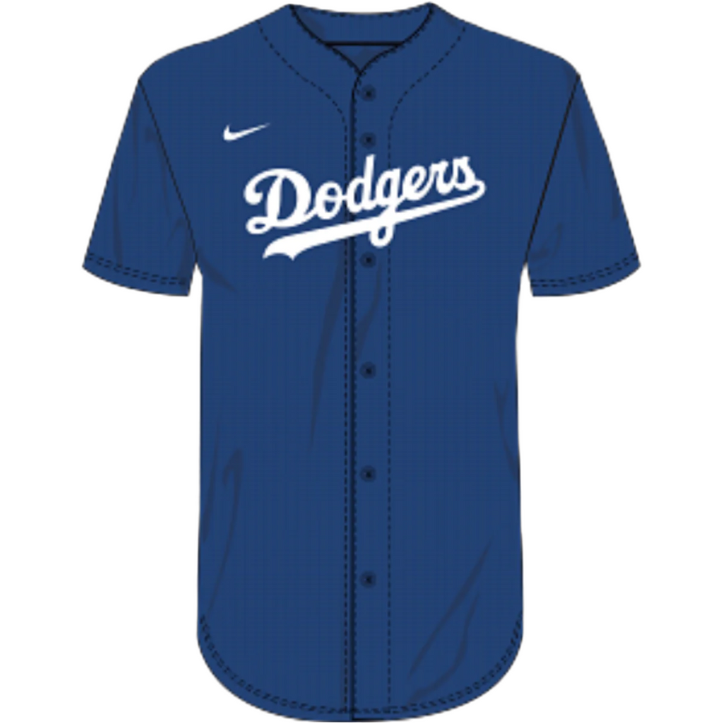 Nike Dodgers Jersey 2020 product image 1, provided for visual reference and product detail review
