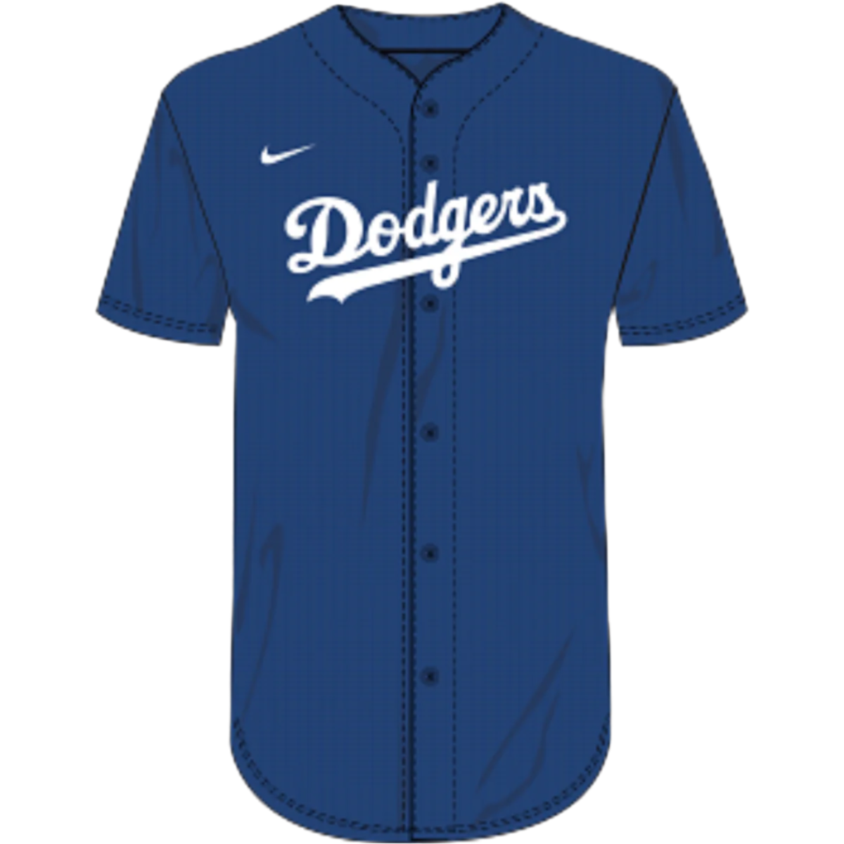 Nike Dodgers Jersey 2020 product image 1, provided for visual reference and product detail review