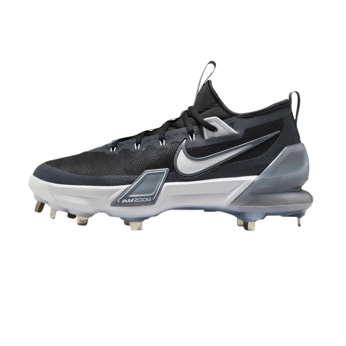 Nike Force Zoom Trout 9 Elite (FB2906-001) - Baseball Cleats product image 2, provided for visual reference and product