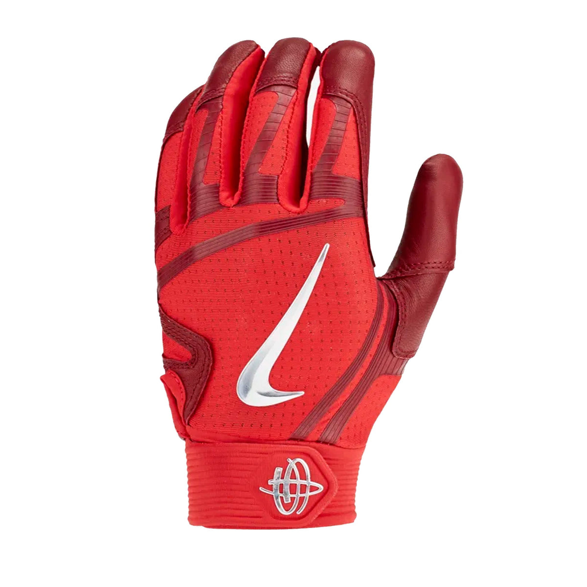 Nike Huarache Elite Red Batting Glove product image 1, provided for visual reference and product detail review