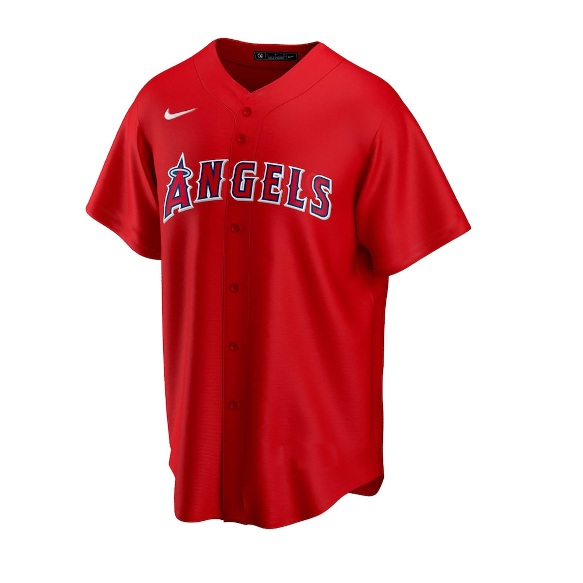 Nike MLB Angels Dry-Fit Jersey product image 1, provided for visual reference and product detail review
