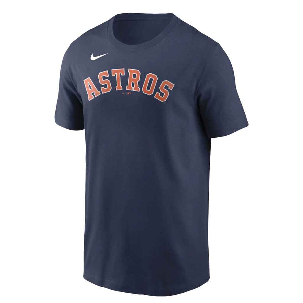 Nike Men Houston Astros Navy T-Shirt product image 1, provided for visual reference and product detail review