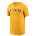 Nike Men Pittsburgh Pirates Gold T-Shirt product image 1, provided for visual reference and product detail review