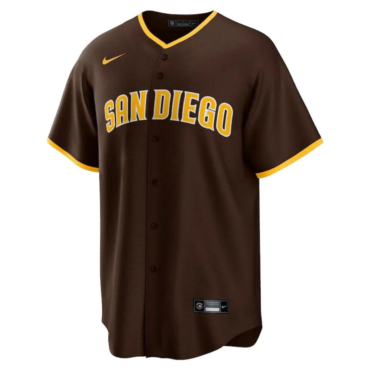 Nike Men San Diego Padres Fernando Tatis Jr. Replic Jersey product image 2, provided for visual reference and product detail