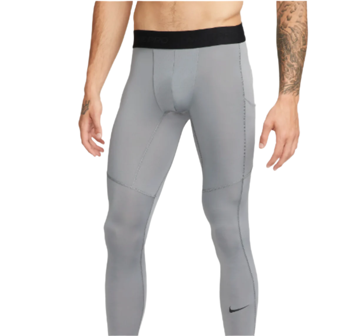 Nike Pro Men Dri-Fit Fitness Tights - (FB7952-084) product image 1, provided for visual reference and product detail review