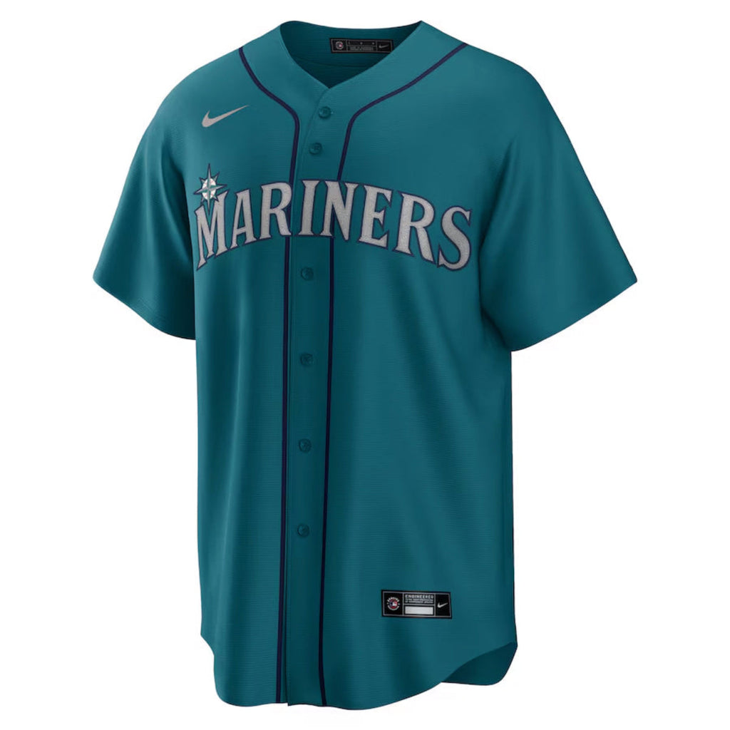 Nike Seattle Mariners Game Jersey 07TW product image 1, provided for visual reference and product detail review