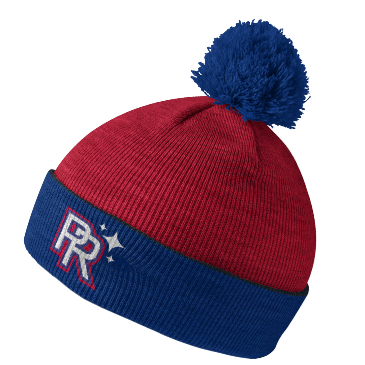 Official Puerto Rico All-Star Pom Beanie – 2025 All-Star Game Winter Edition product image 1, provided for visual reference