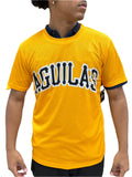 OFFICIAL - Aguilas Cibaenas Yellow T-Shirt - Front Chest Logo product image 1, provided for visual reference and product