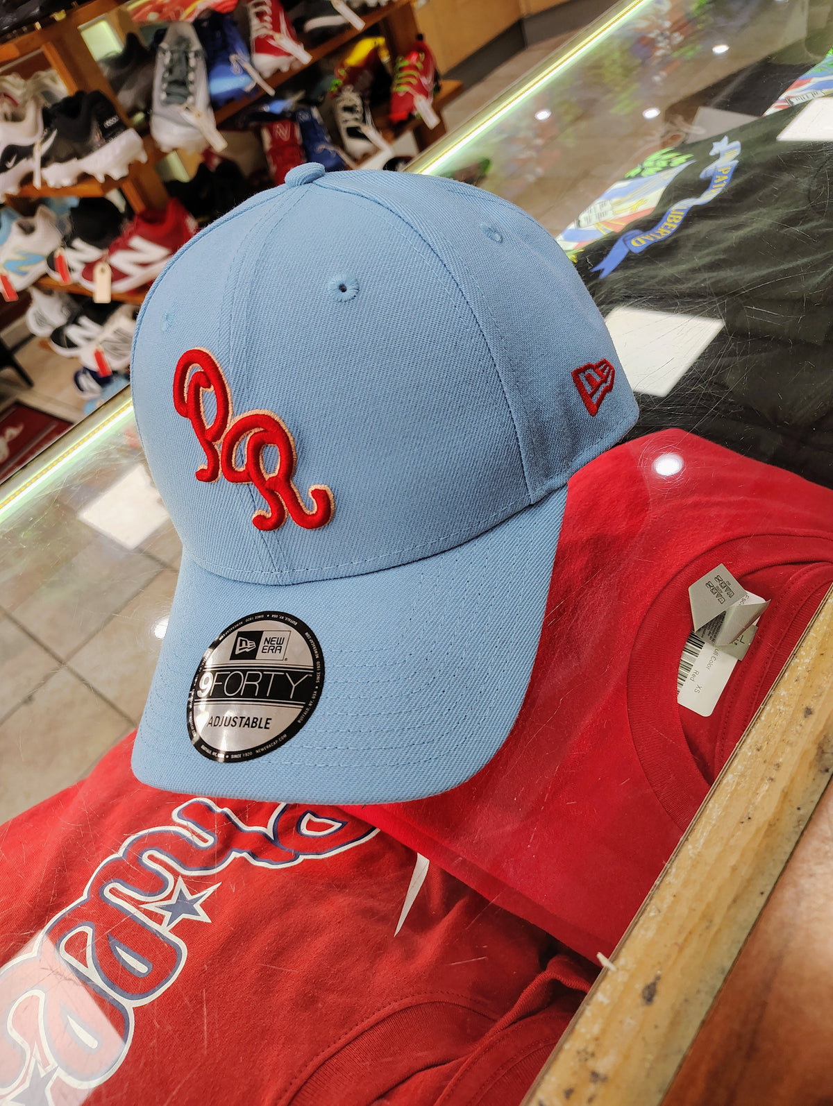 New Era 9FORTY FEDPRR Puerto Rico Adjustable Hat product image 6, provided for visual reference and product detail review