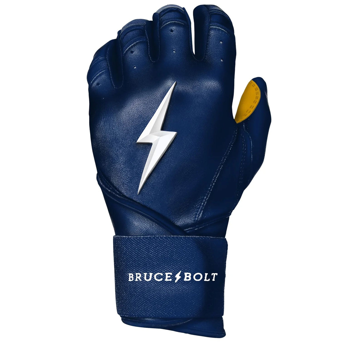 PREMIUM PRO Long Cuff Batting Gloves - NAVY product image 2, provided for visual reference and product detail review