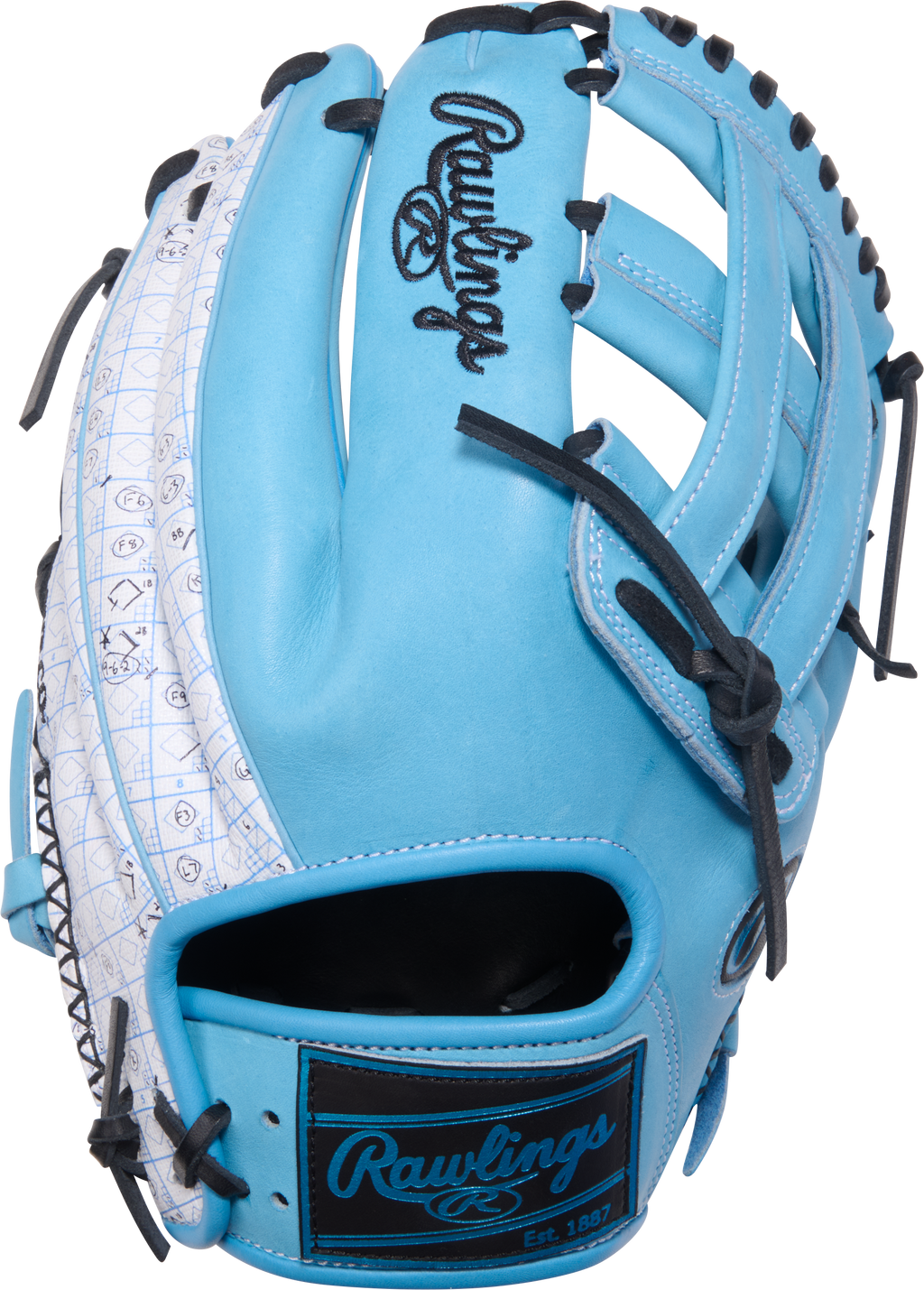 Rawlings HOH July 2025 Pro Gold Glove Club 12 1/4" Utility Baseball Glove – Limited Edition PRO-GOLDYIX product image 1,