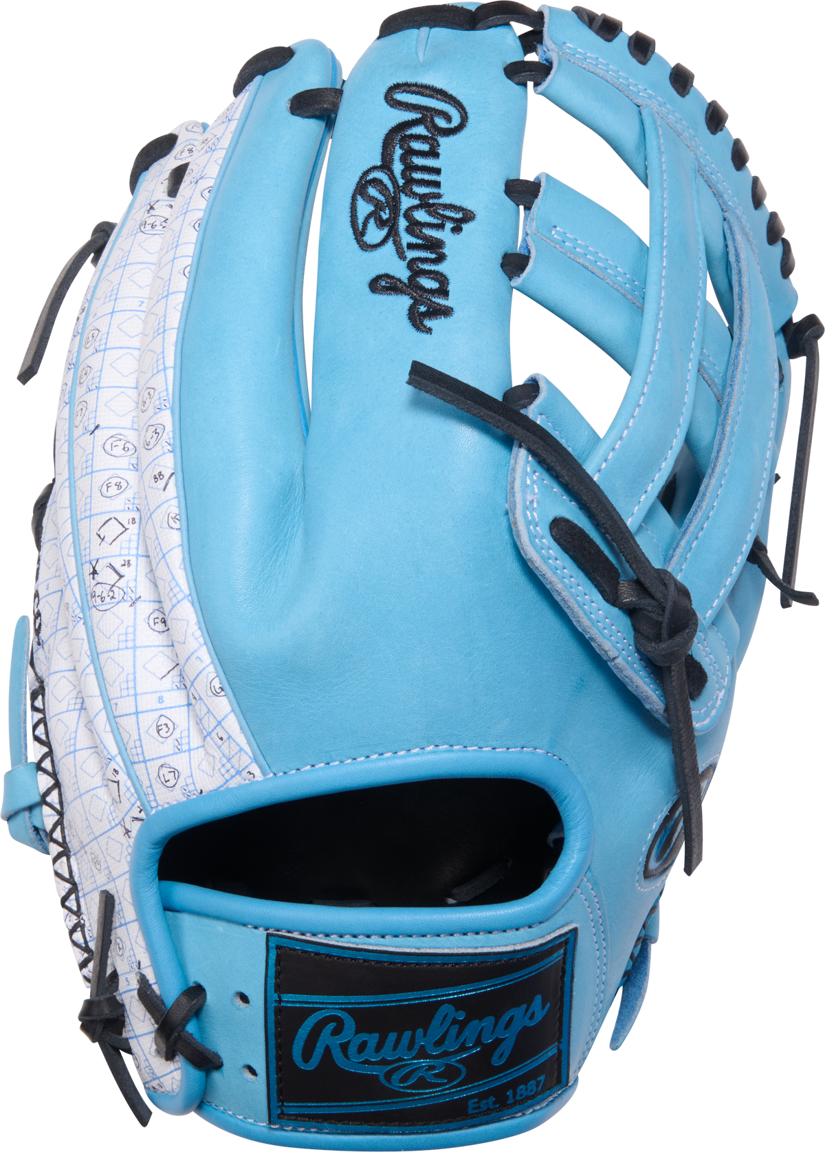 Rawlings HOH July 2025 Pro Gold Glove Club 12 1/4" Utility Baseball Glove – Limited Edition PRO-GOLDYIX product image 1,