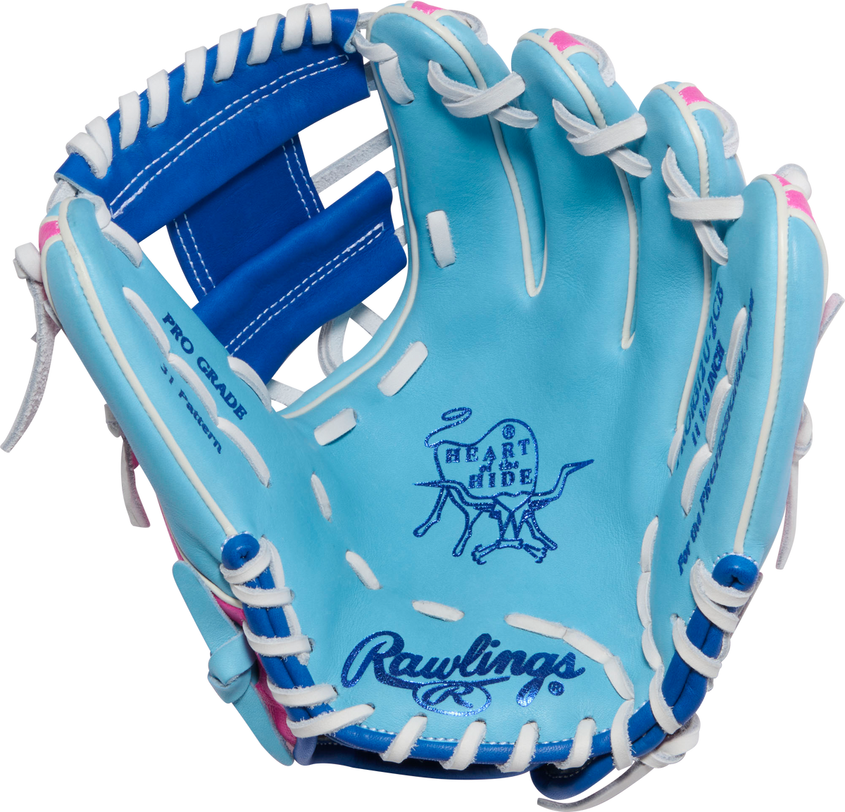 Rawlings PROR312U-2CB Gold Glove Club Infield Glove | Heart of the Hide | 11.25" Infield Glove product image 4, provided for