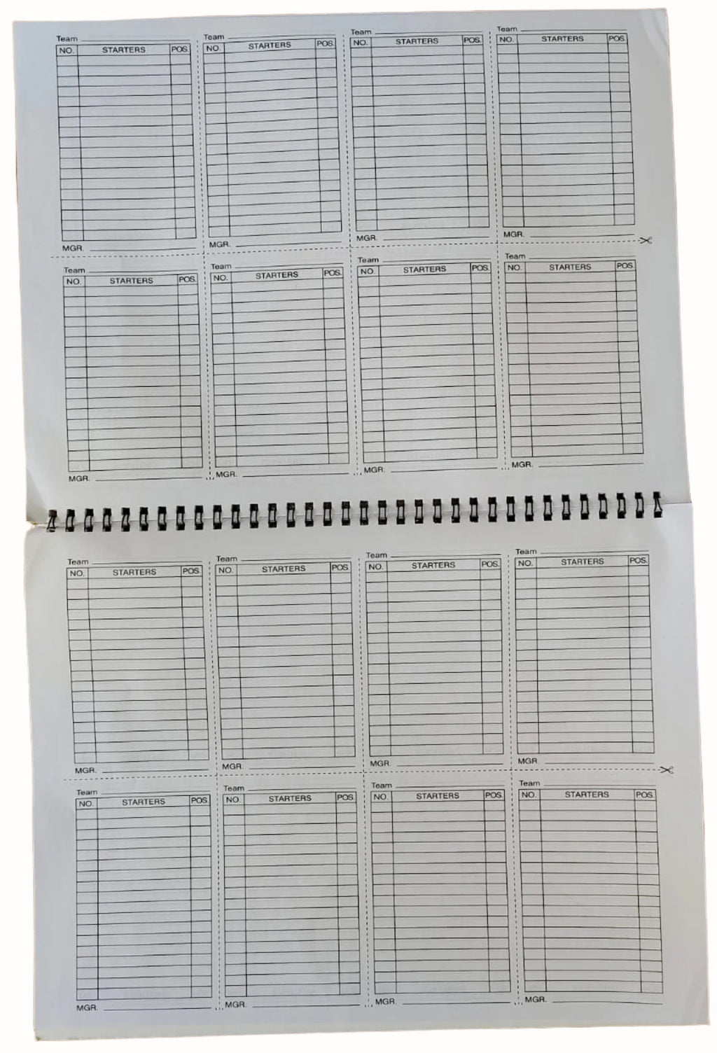 Baseball and Softball Scorebook – Lineup Cards and Game Score Sheets for Coaches, Teams, and Umpires product image 3,