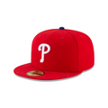 New Era 59FIFTY Philadelphia Phillies Game Authentic Collection On-Field Fitted Hat - Red product image 1, provided for