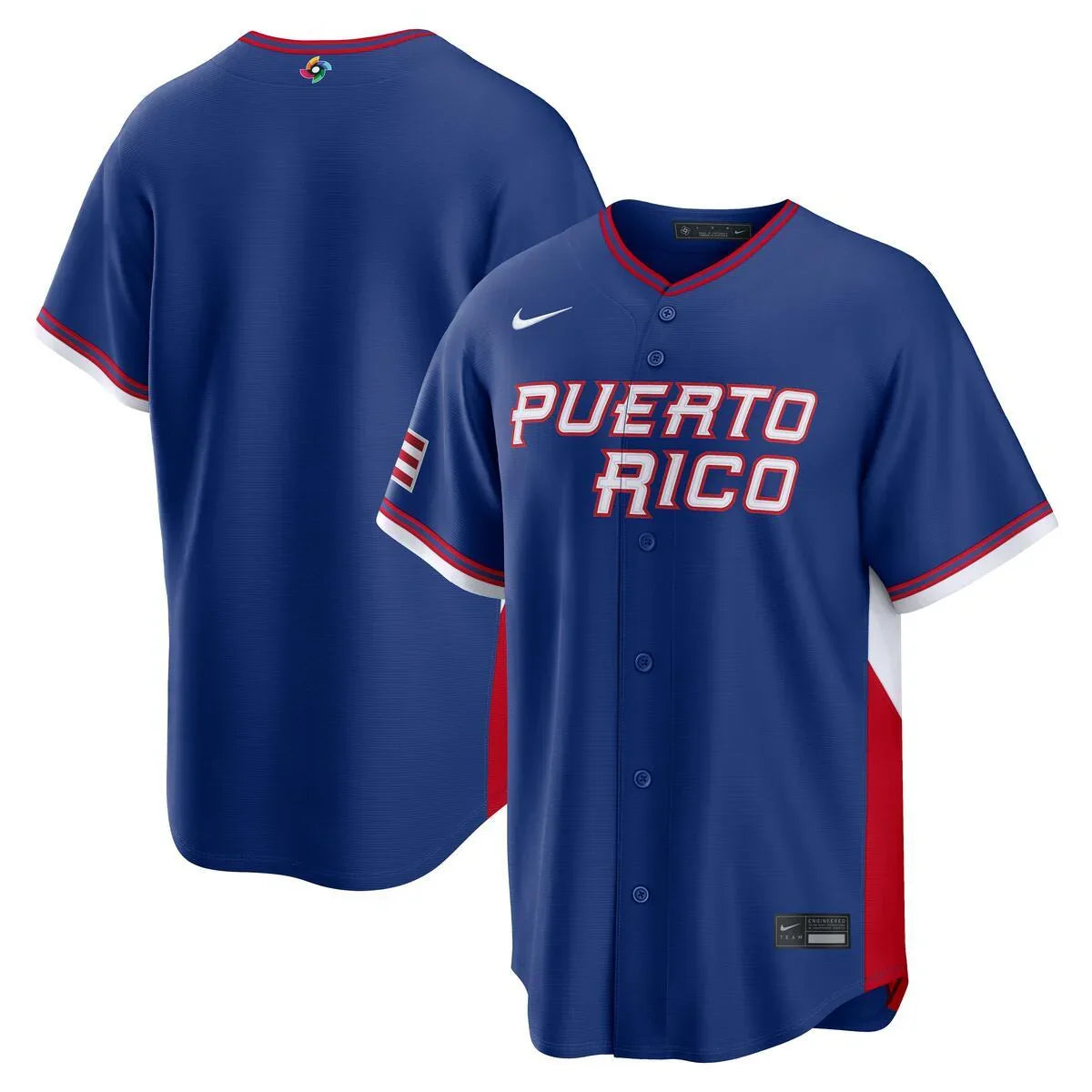2026 WBC Puerto Rico Men Nike Stadium Jersey – Official Home Edition product image 2, provided for visual reference and