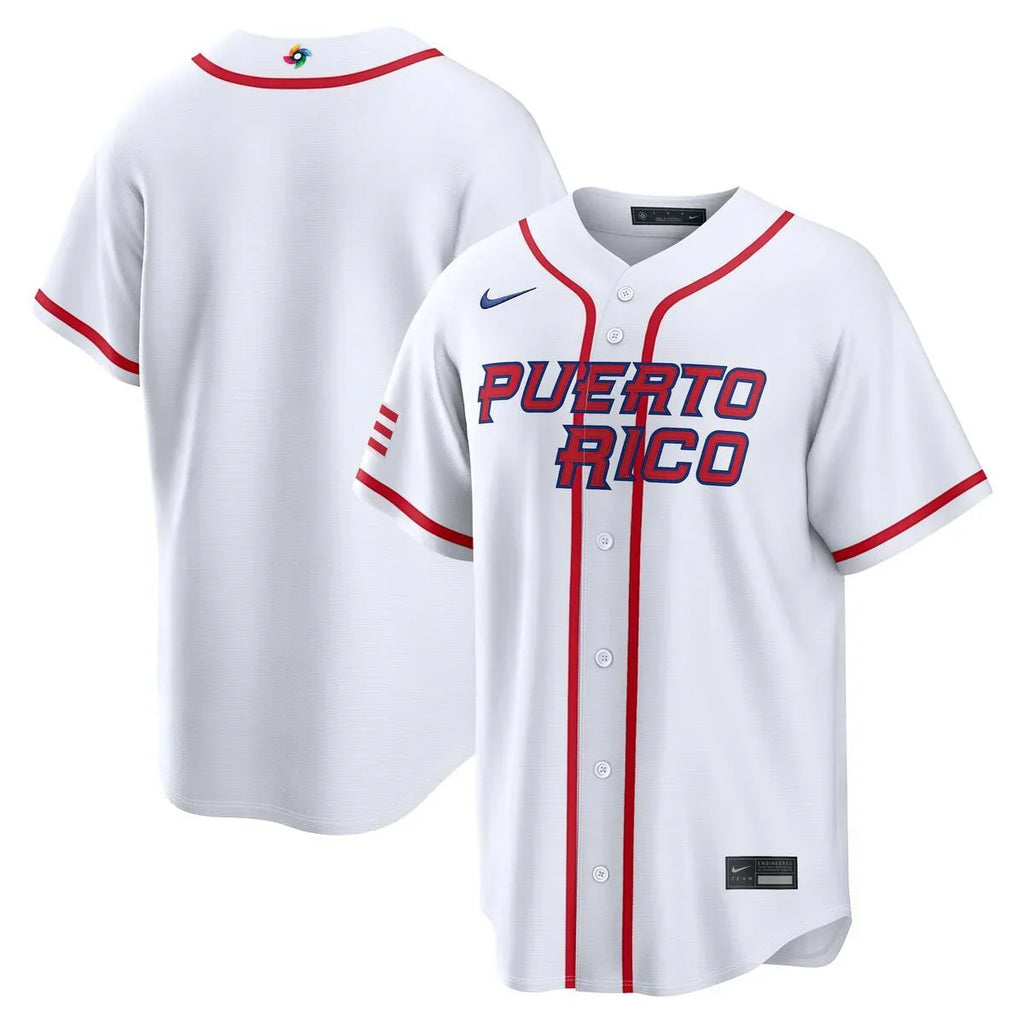 2026 WBC Puerto Rico Men Nike Stadium Jersey – Official Home Edition product image 8, provided for visual reference and