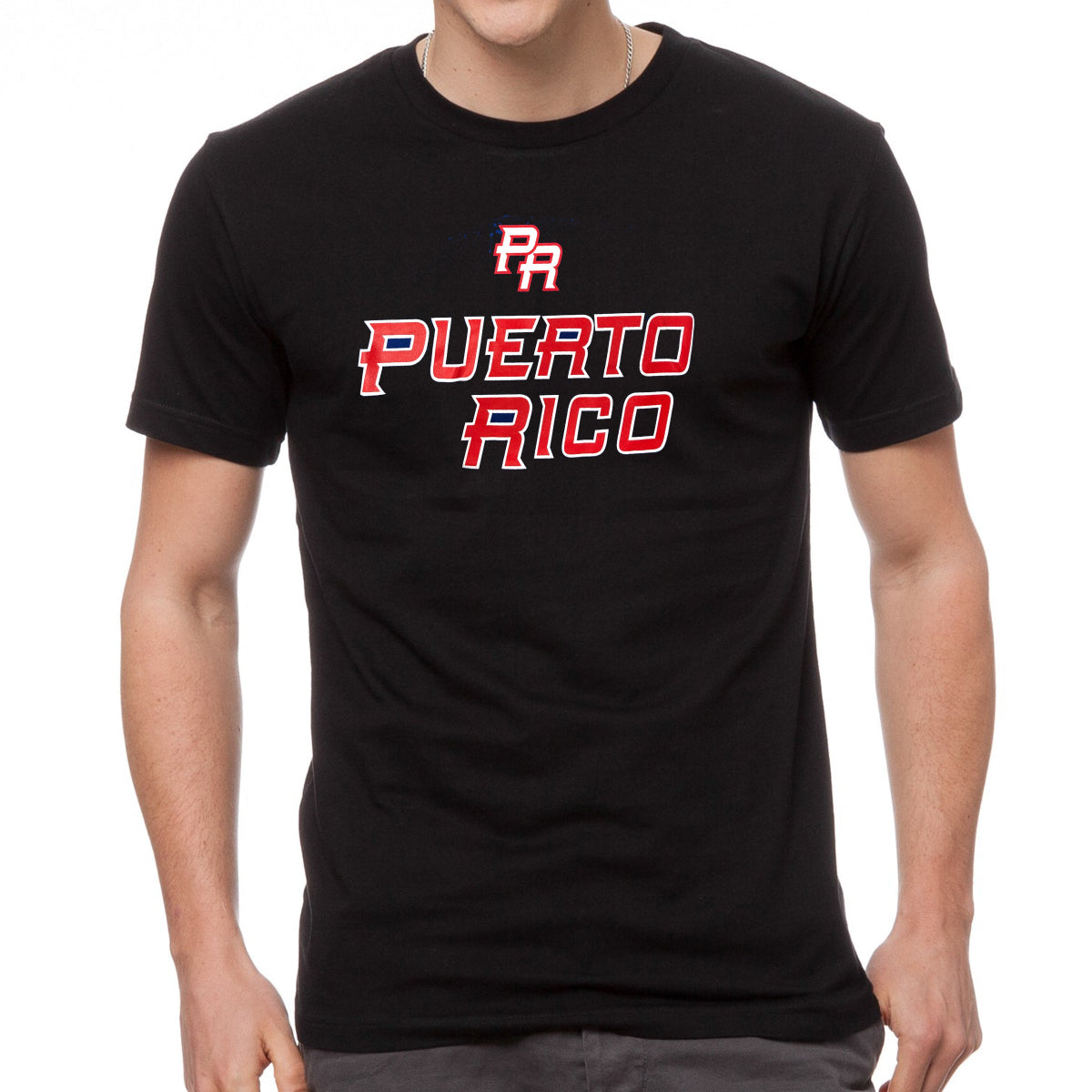 Puerto Rico PR Unisex T-Shirts product image 1, provided for visual reference and product detail review