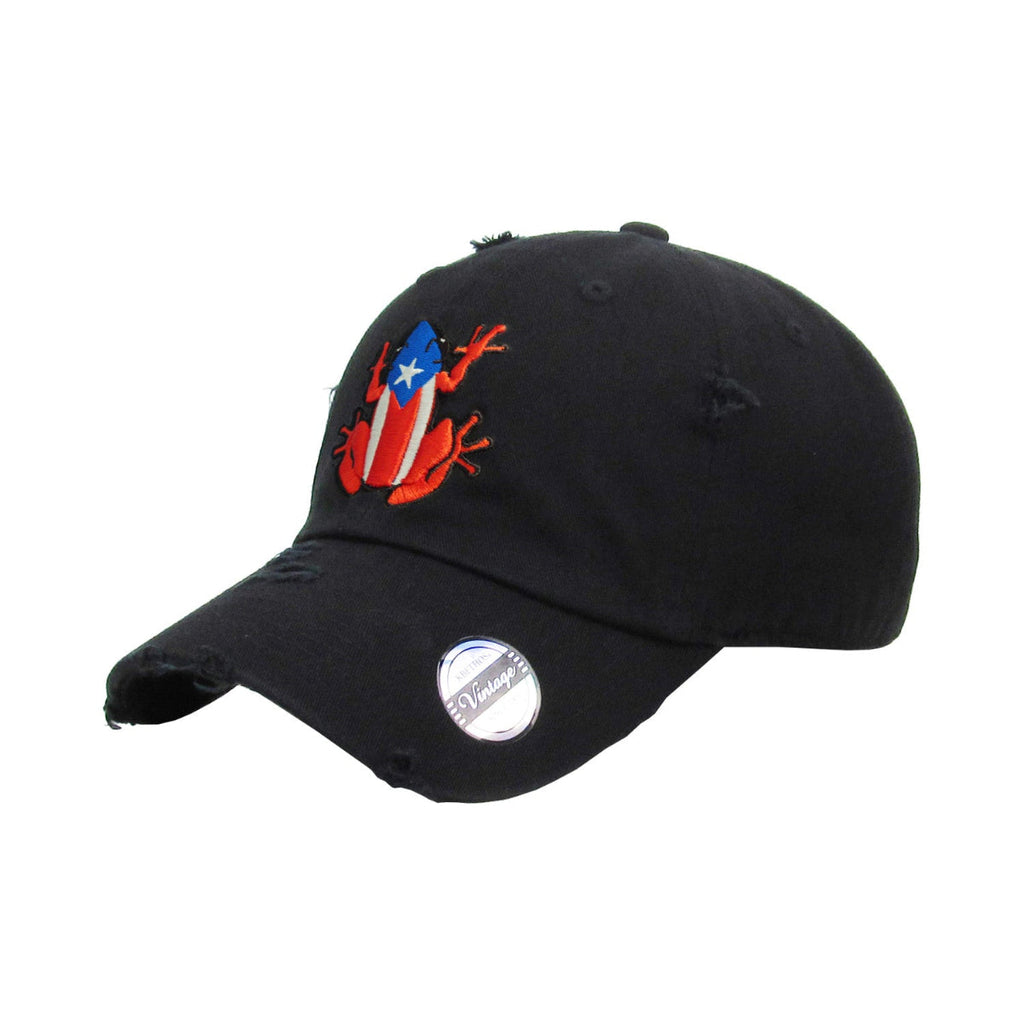Puerto Rico Vintage hat with Coqui Logo product image 4, provided for visual reference and product detail review
