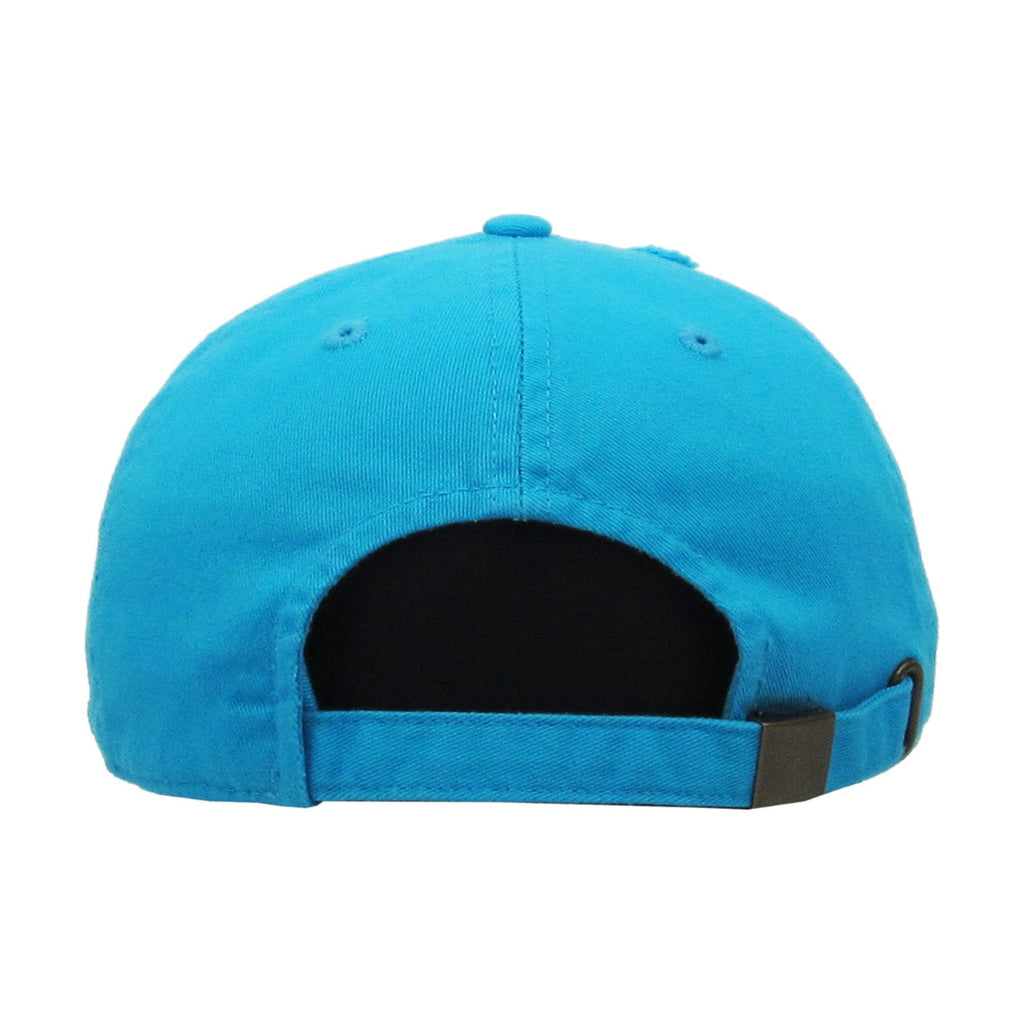 Puerto Rico Vintage Neon Blue Hat PR Logo product image 2, provided for visual reference and product detail review