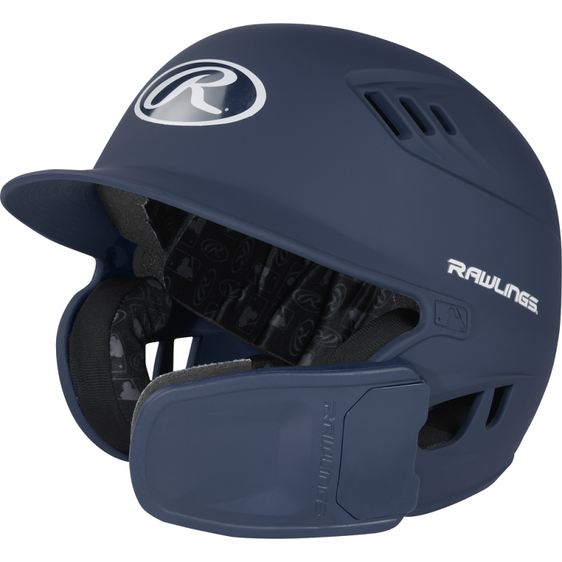 Rawlins R16 Reverse Matte Batting Helmet - Junior product image 2, provided for visual reference and product detail review