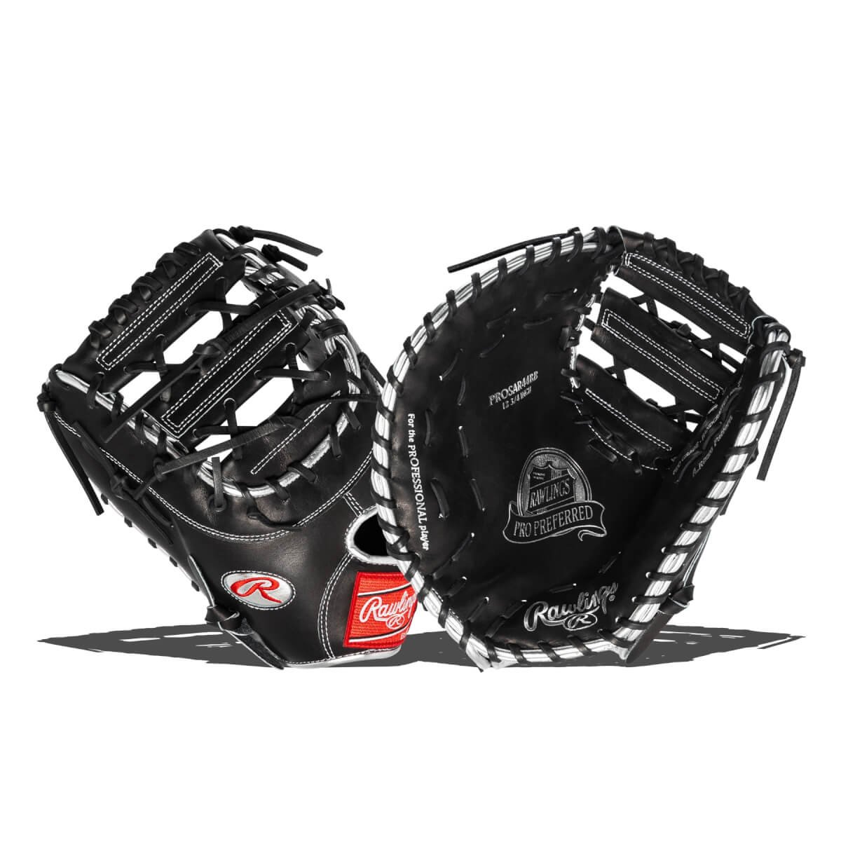 Rawlings Pro Preferred PROSAR44BB First Base Mitt product image 10, provided for visual reference and product detail review